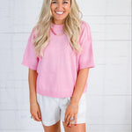 Paula Pink Boxy Sweater GLAM