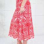 Penny Pink + Raspberry Maxi Skirt