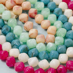 Pinched Marble Resin Beaded Necklace - A3 Accessories - Jewelry - Clover + Bee