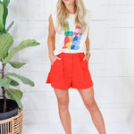 Poppy & Pine Bright L.A.K.E Tank
