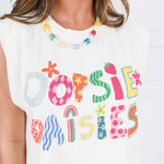 Poppy & Pine Oopsie Daisies Sleeveless Tee Poppy & Pine