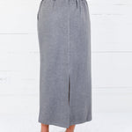 Porter Dark Grey Scuba Skirt Molly Bracken