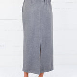 Porter Dark Grey Scuba Skirt Molly Bracken