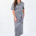 Porter Dark Grey Scuba Skirt Molly Bracken