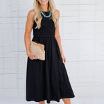 Priscilla Black Maxi Dress Molly Bracken