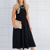 Priscilla Black Maxi Dress Molly Bracken