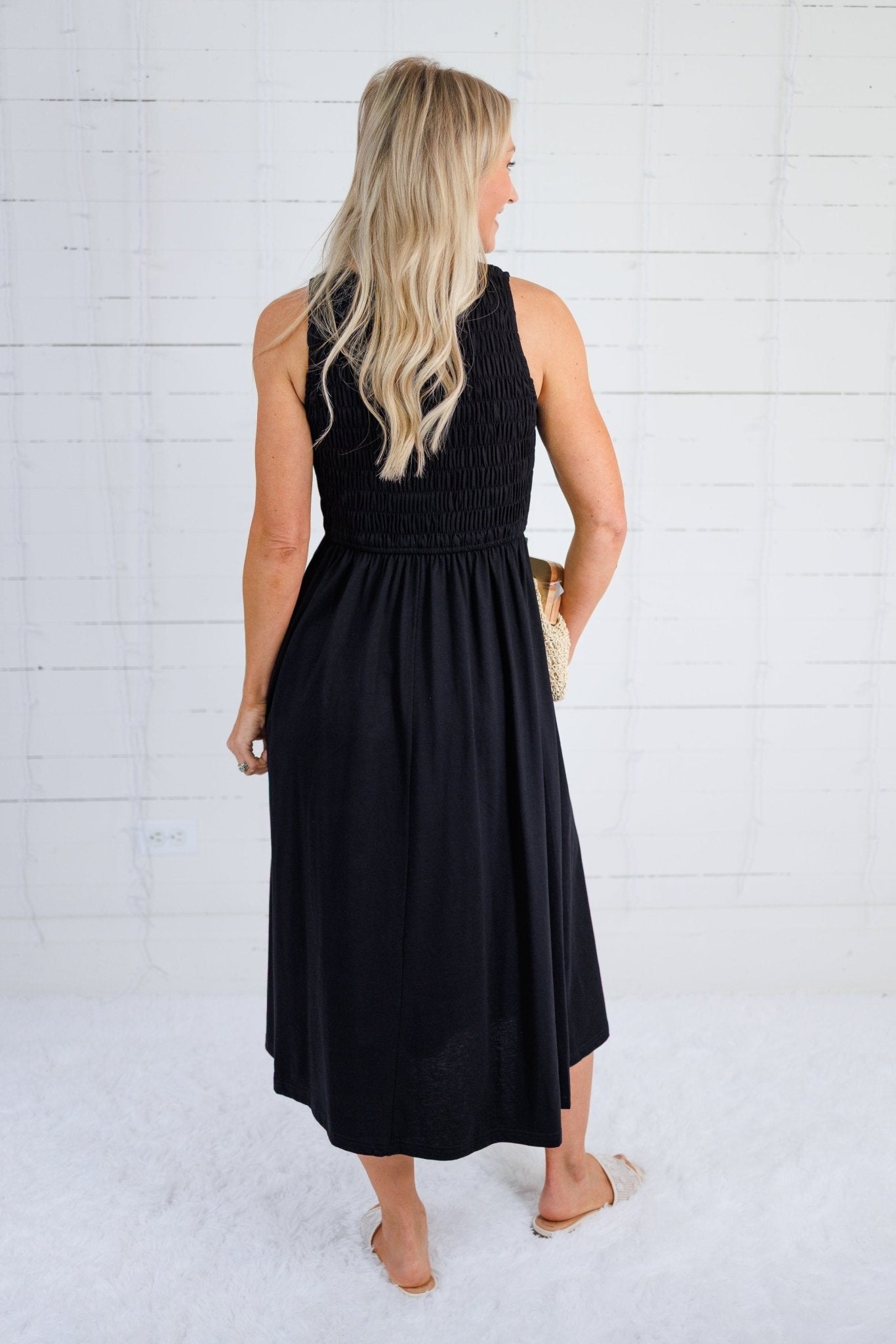 Priscilla Black Maxi Dress Molly Bracken