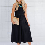 Priscilla Black Maxi Dress Molly Bracken