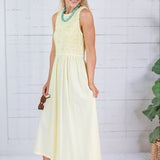 Priscilla Butter Yellow Maxi Dress Molly Bracken