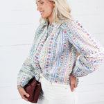 Queenie French Cottage Floral Top Karlie