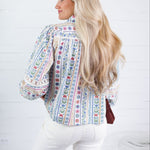 Queenie French Cottage Floral Top Karlie