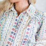 Queenie French Cottage Floral Top Karlie