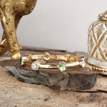 Radiant Stones – Jeweled Stretch Bangle Bracelet - A3 Accessories - Jewelry - Clover + Bee