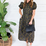 Rebecca Olive Moroccan Tile Dress Entro