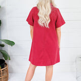 Red Jodie Dress Jodifl