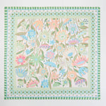 Retro Floral Print Bandana