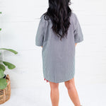 Ronald Black Gingham Mini Dress Karlie