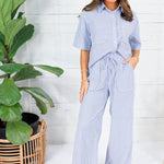 Roosevelt Blue Stripe Pants Allie Rose