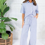 Roosevelt Blue Stripe Pants Allie Rose