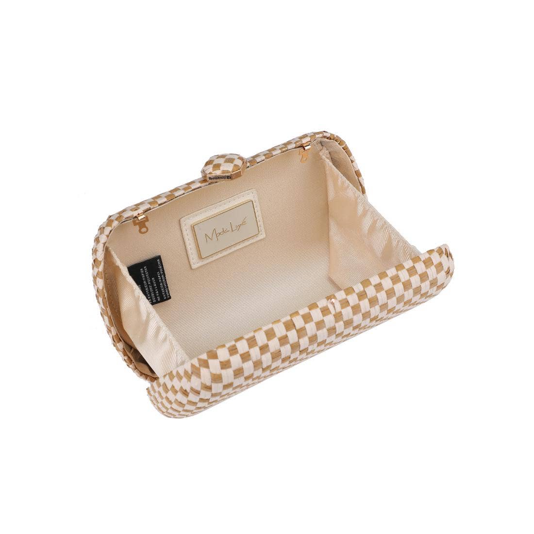 Roxie Woven Clutch Handbag - A4 Accessories - Handbags - Clover + Bee