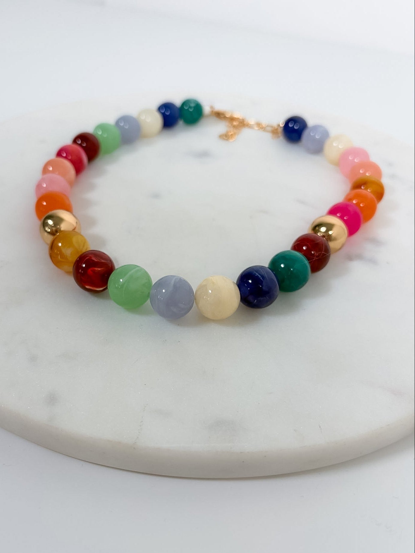 Samara Colorful Beaded Necklace