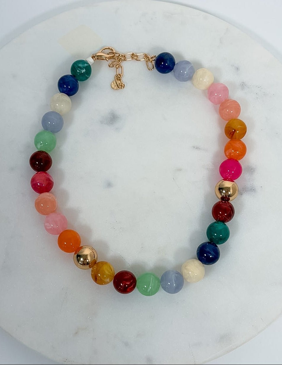 Samara Colorful Beaded Necklace