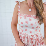 Santa Barbara Pink Pearl Dress