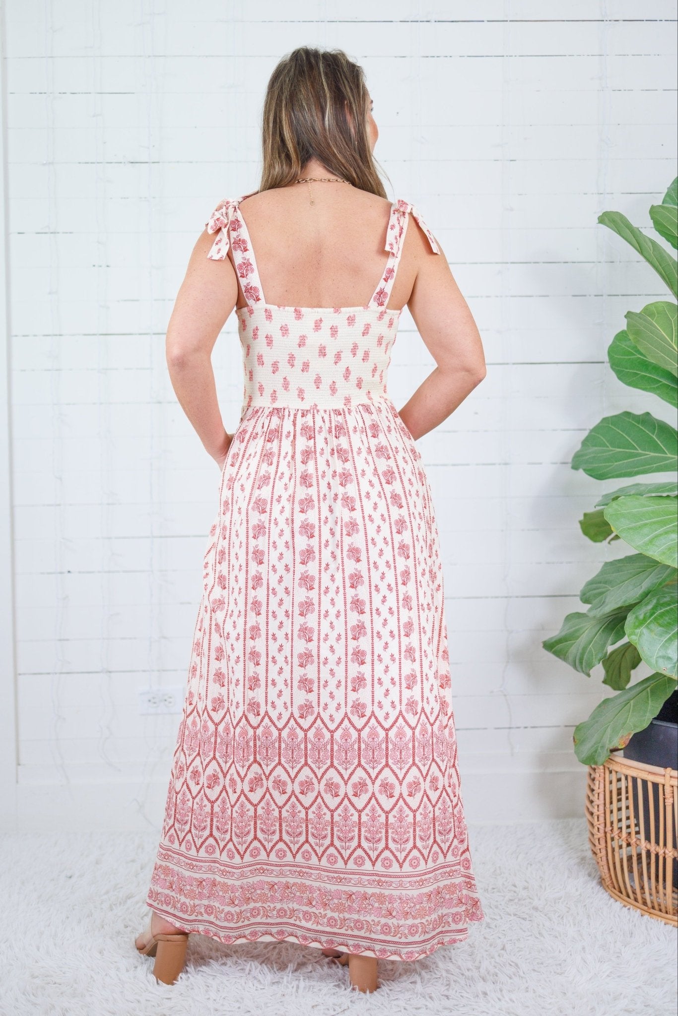 Santa Barbara Pink Pearl Dress