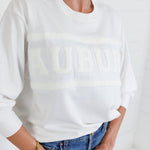 Sarah Ivory Auburn Varsity Sweatshirt Mary Square