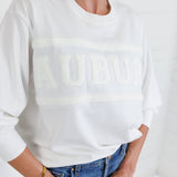 Sarah Ivory Auburn Varsity Sweatshirt Mary Square