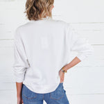 Sarah Ivory Auburn Varsity Sweatshirt Mary Square