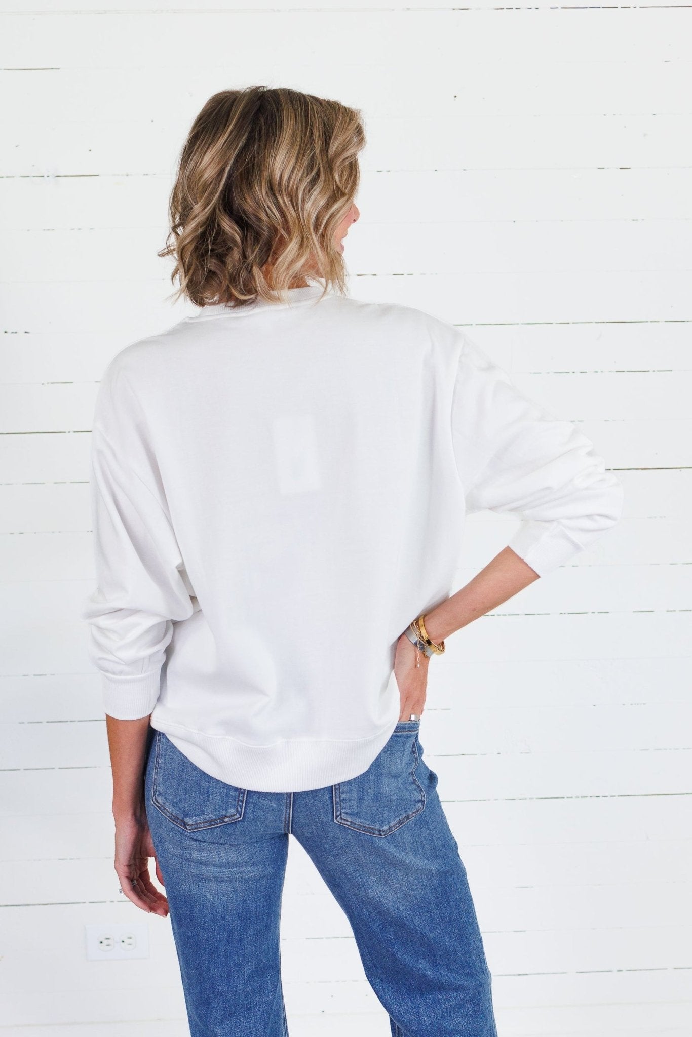 Sarah Ivory Auburn Varsity Sweatshirt Mary Square