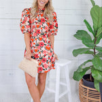 Shannon Blushing Bloom Mini Dress Sincerely Ours