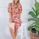 Shannon Blushing Bloom Mini Dress Sincerely Ours