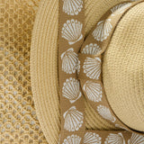 Shelly Tan Shells Strap Bag + Hat Set - A4 Accessories - Handbags - Clover + Bee
