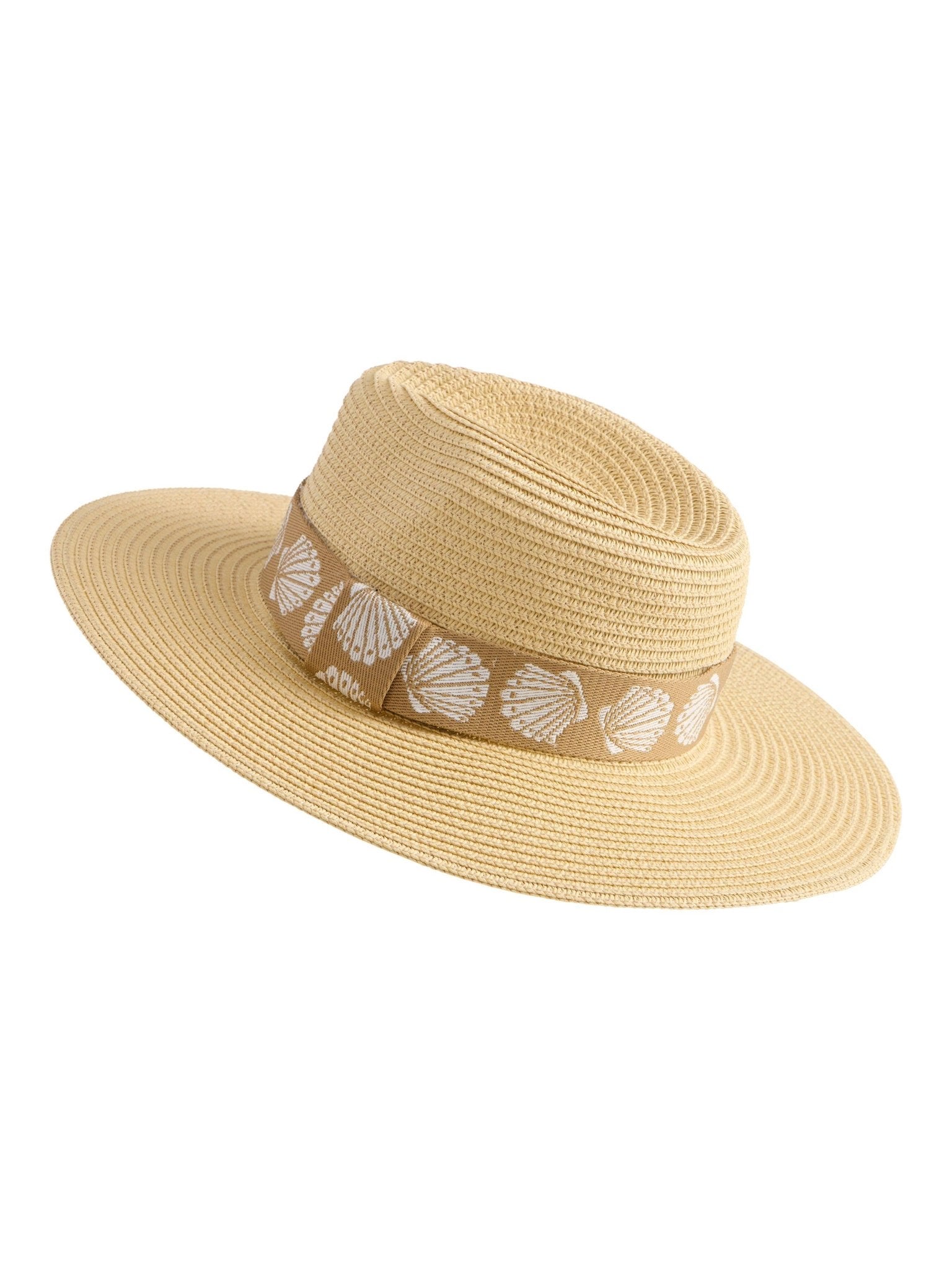 Shelly Tan Shells Strap Bag + Hat Set - A4 Accessories - Handbags - Clover + Bee