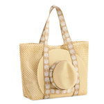 Shelly Tan Shells Strap Bag + Hat Set - A4 Accessories - Handbags - Clover + Bee