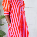 Sinclair Hot Stripes Color Block Mini Dress Karlie 