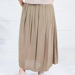 Sissy Moss Smocked Waist Skirt Be Cool