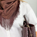 Solid Fringe Scarf