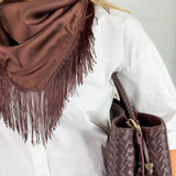 Solid Fringe Scarf
