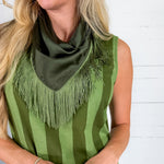 Solid Fringe Scarf