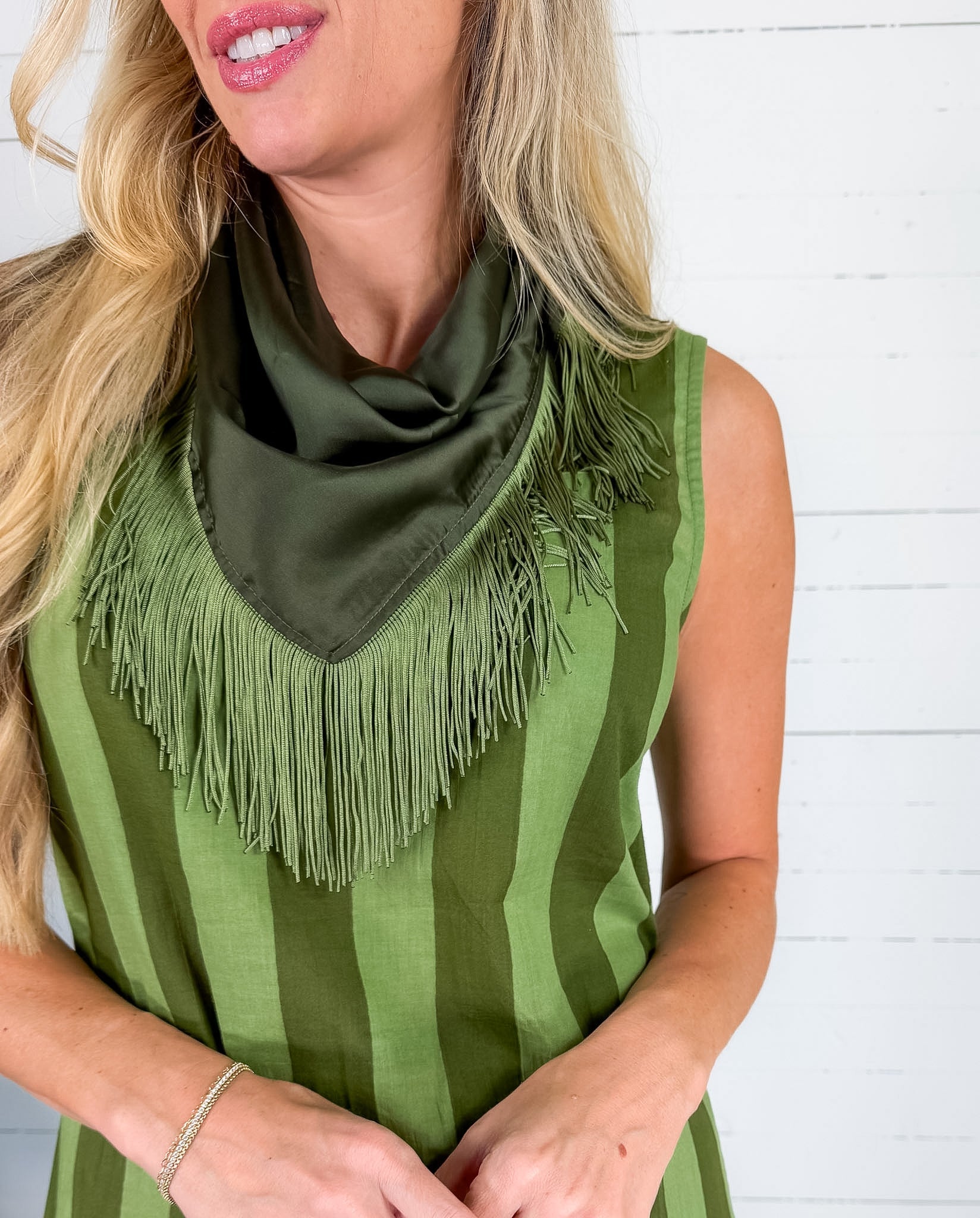 Solid Fringe Scarf