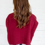 Sophia Mulberry Wine Sweater Briton Court