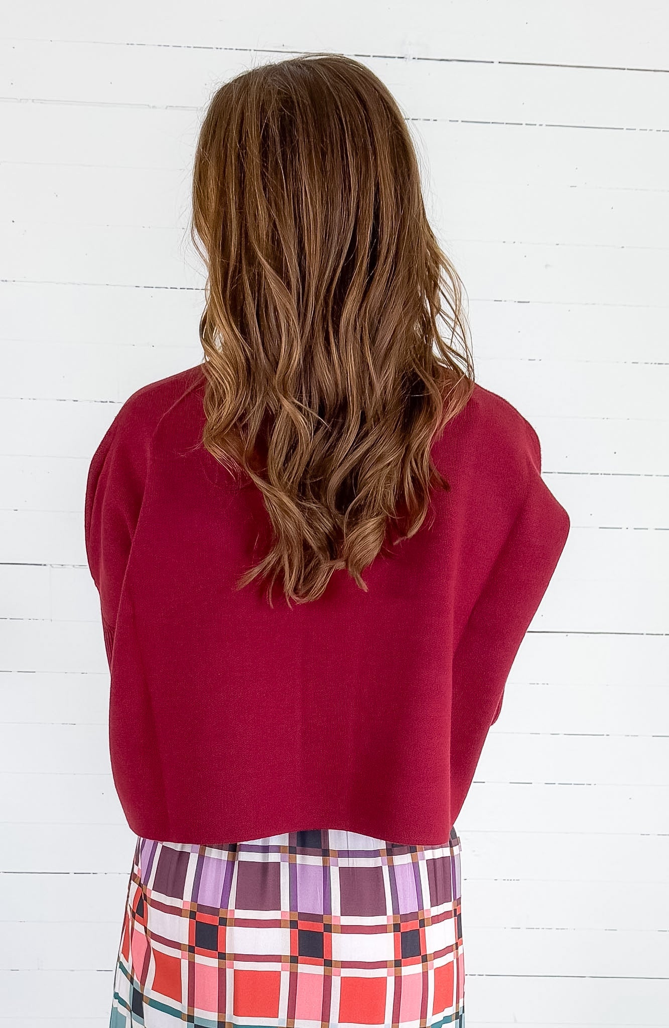 Sophia Mulberry Wine Sweater Briton Court