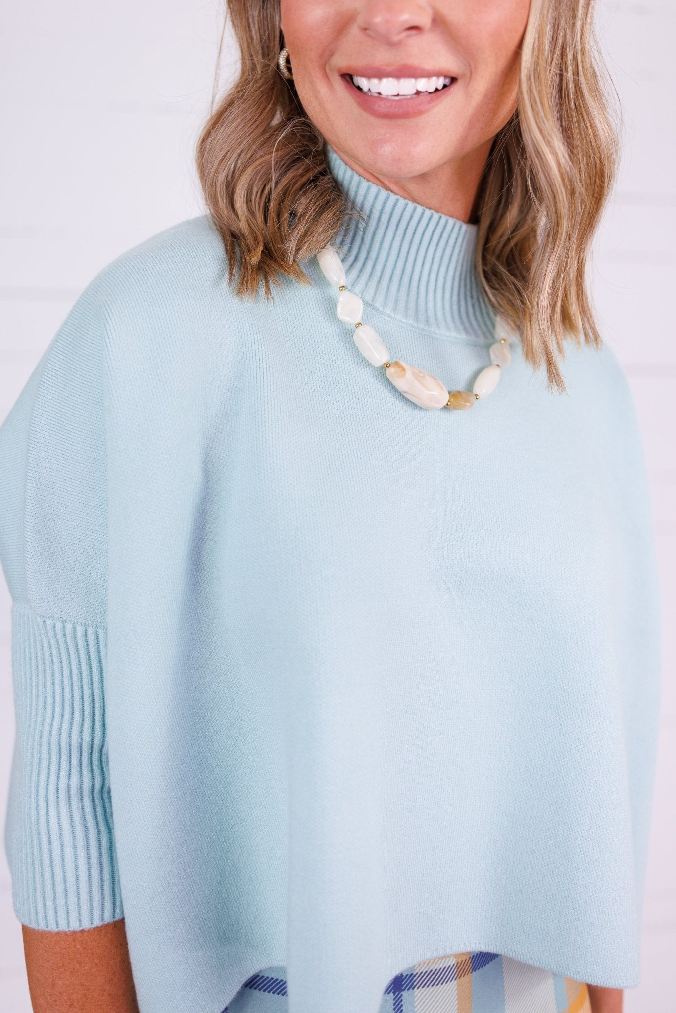 Sophia Sea Glass Sweater Briton Court