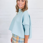 Sophia Sea Glass Sweater Briton Court