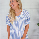 Sophie Sky Ten Stripes Top Adrienne