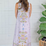 Stephe Lilac Maxi Dress Briton Court