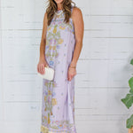Stephe Lilac Maxi Dress Briton Court